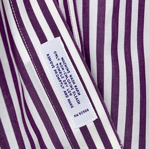 Brooks Brothers Classic Original Polo Shirt Long Sleeve Button Down 15.5 - 34 - Picture 3 of 8